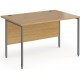 Harlow Straight Desk with H-Frame Leg